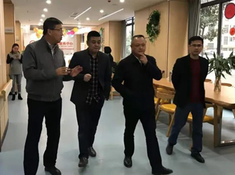 区政府陈桥副区长一行参观百康年（丰文）养老服务中心