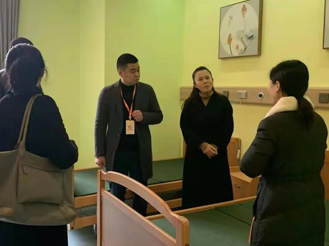 世莉区长一行莅临百康年（丰文）养老服务中心参观调研